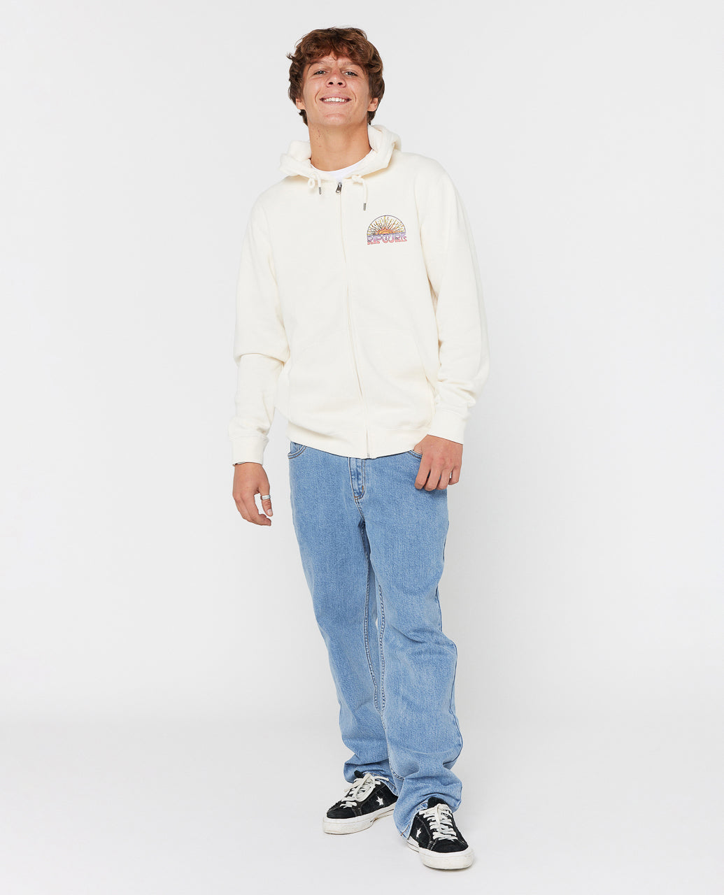 Rip Curl Grateful Shred Hoodie mit Reißverschluss