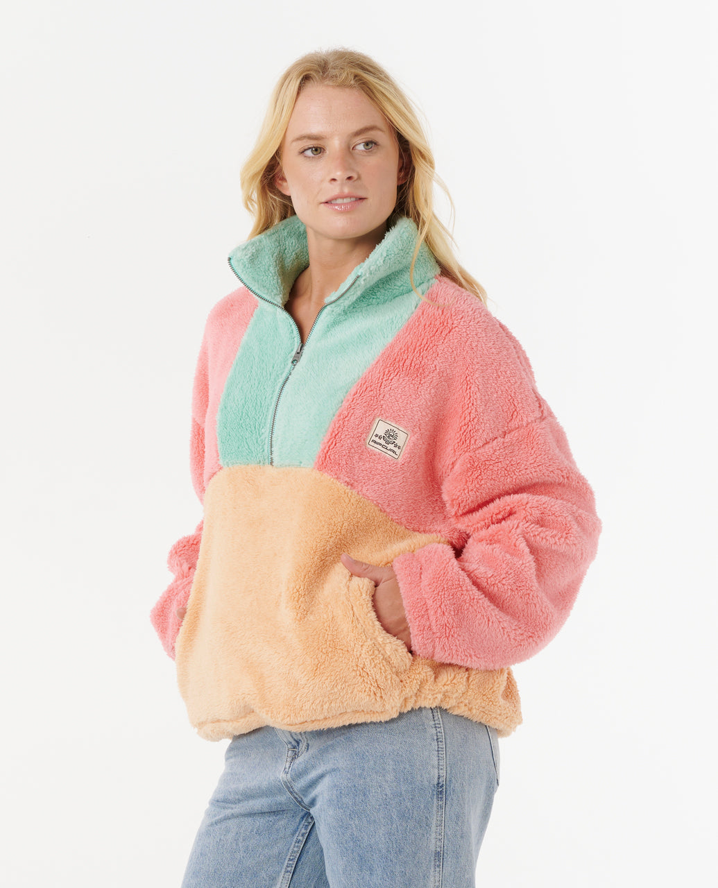 Rip Curl Block Party Fleecejacke