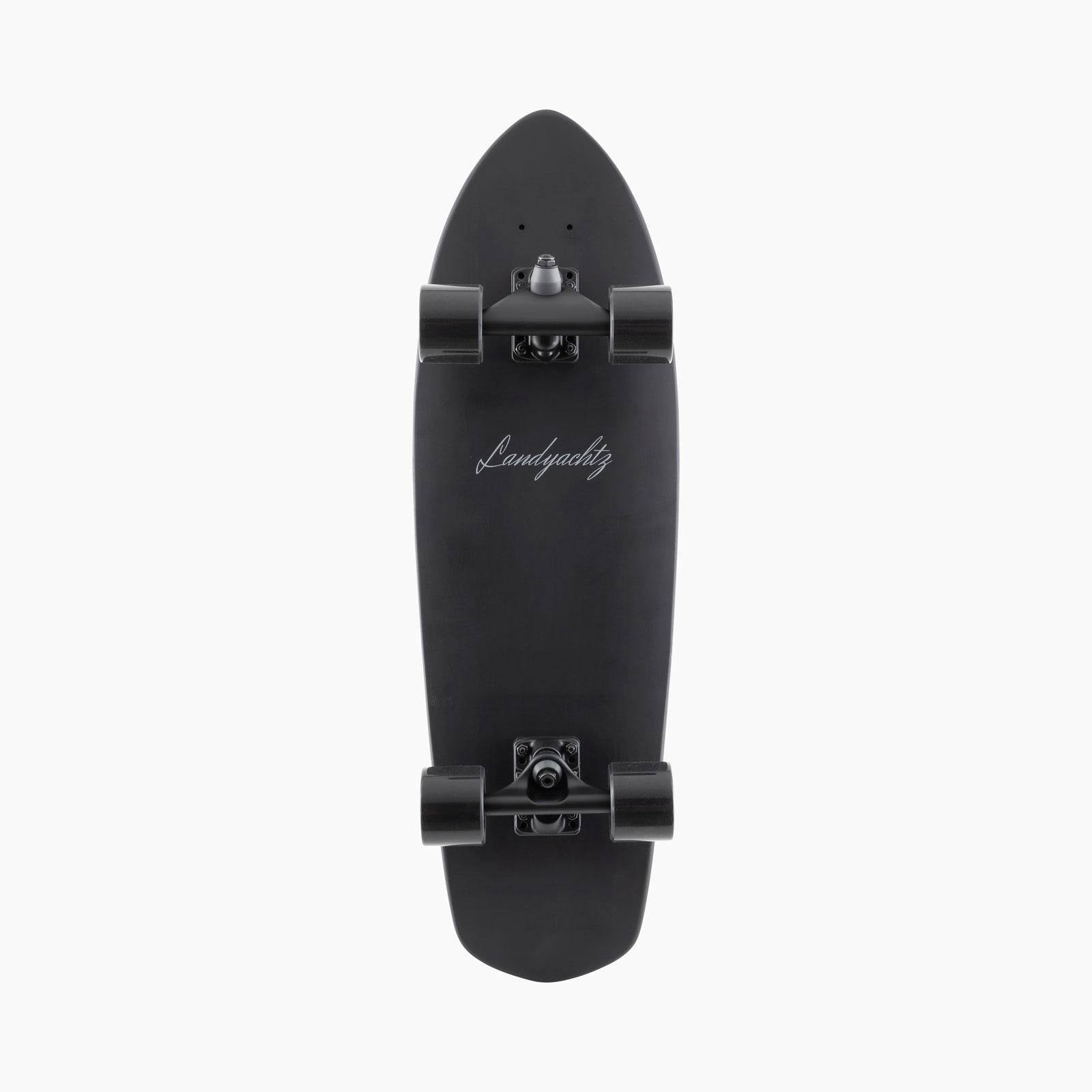 LANDYACHTZ - POCKET KNIFE BLACK 29.6” - SURFSKATE