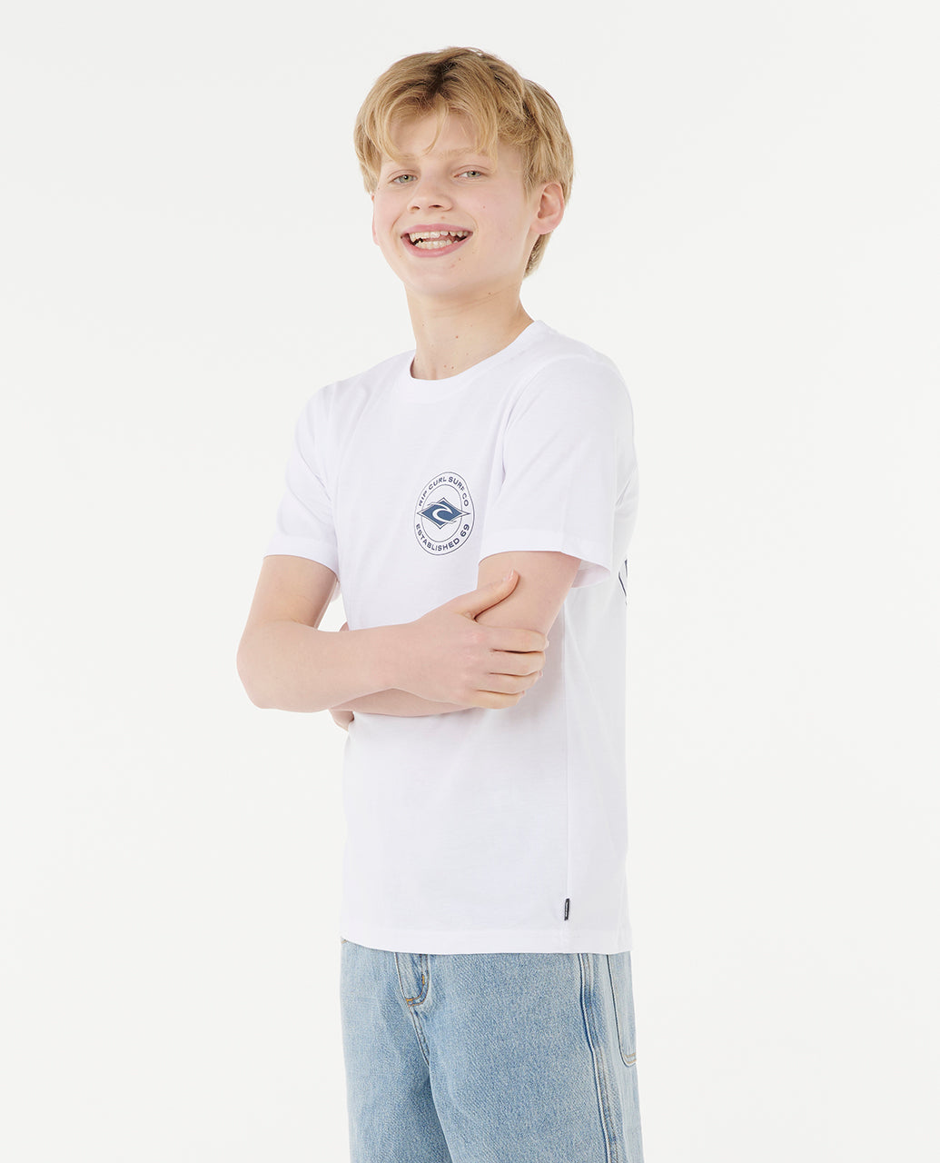 Rip Curl Stapler T-Shirt für Jungs