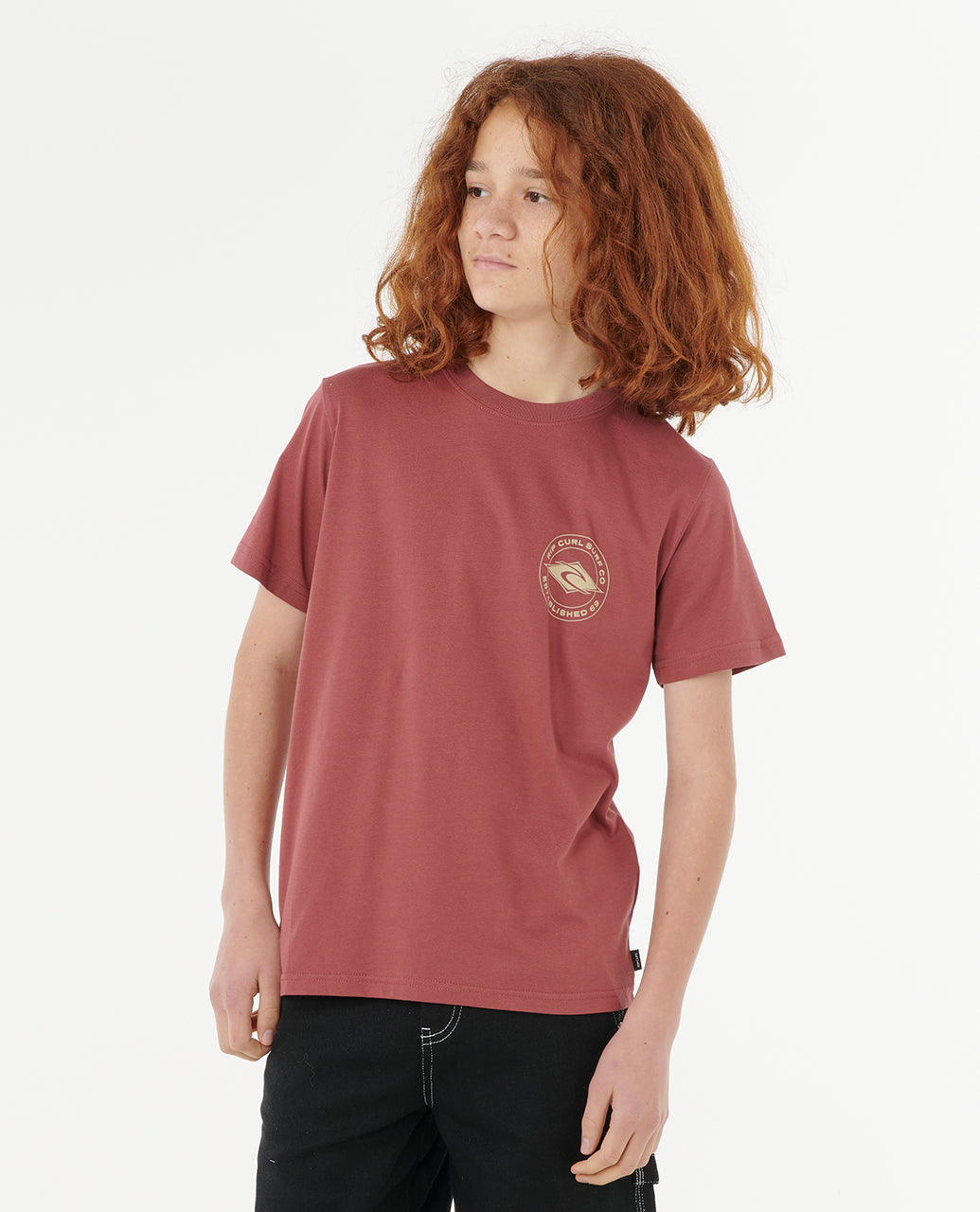 Rip Curl Stapler T-Shirt für Jungs