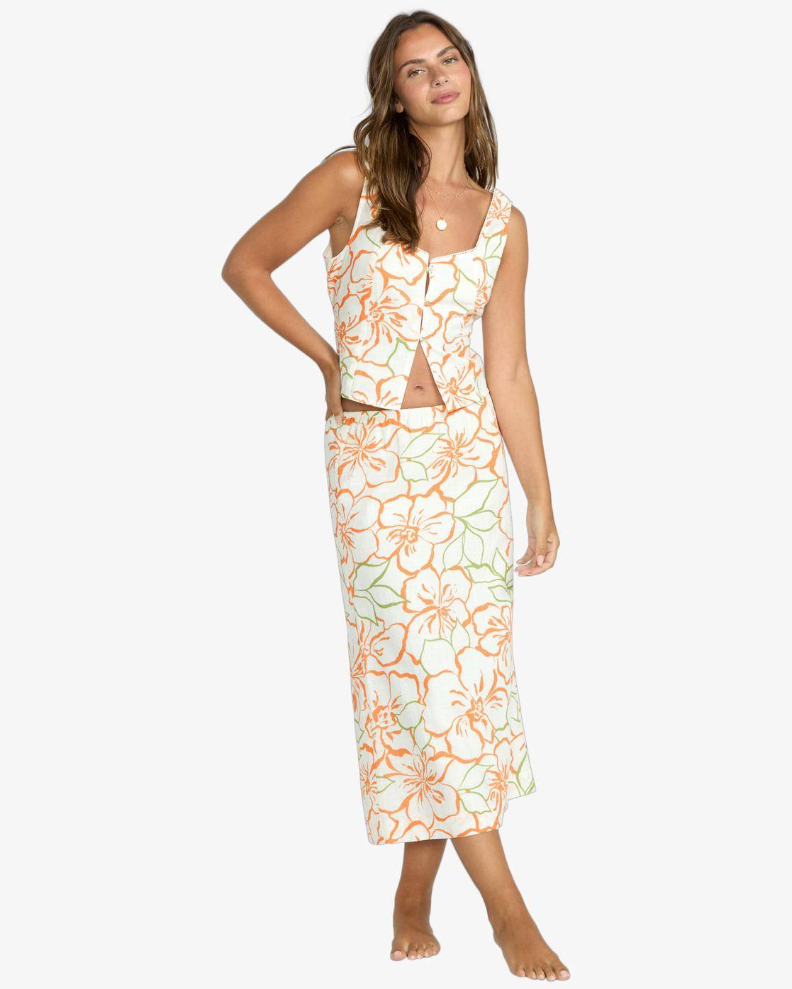 Billabong Keep It Simple - Midirock für Frauen