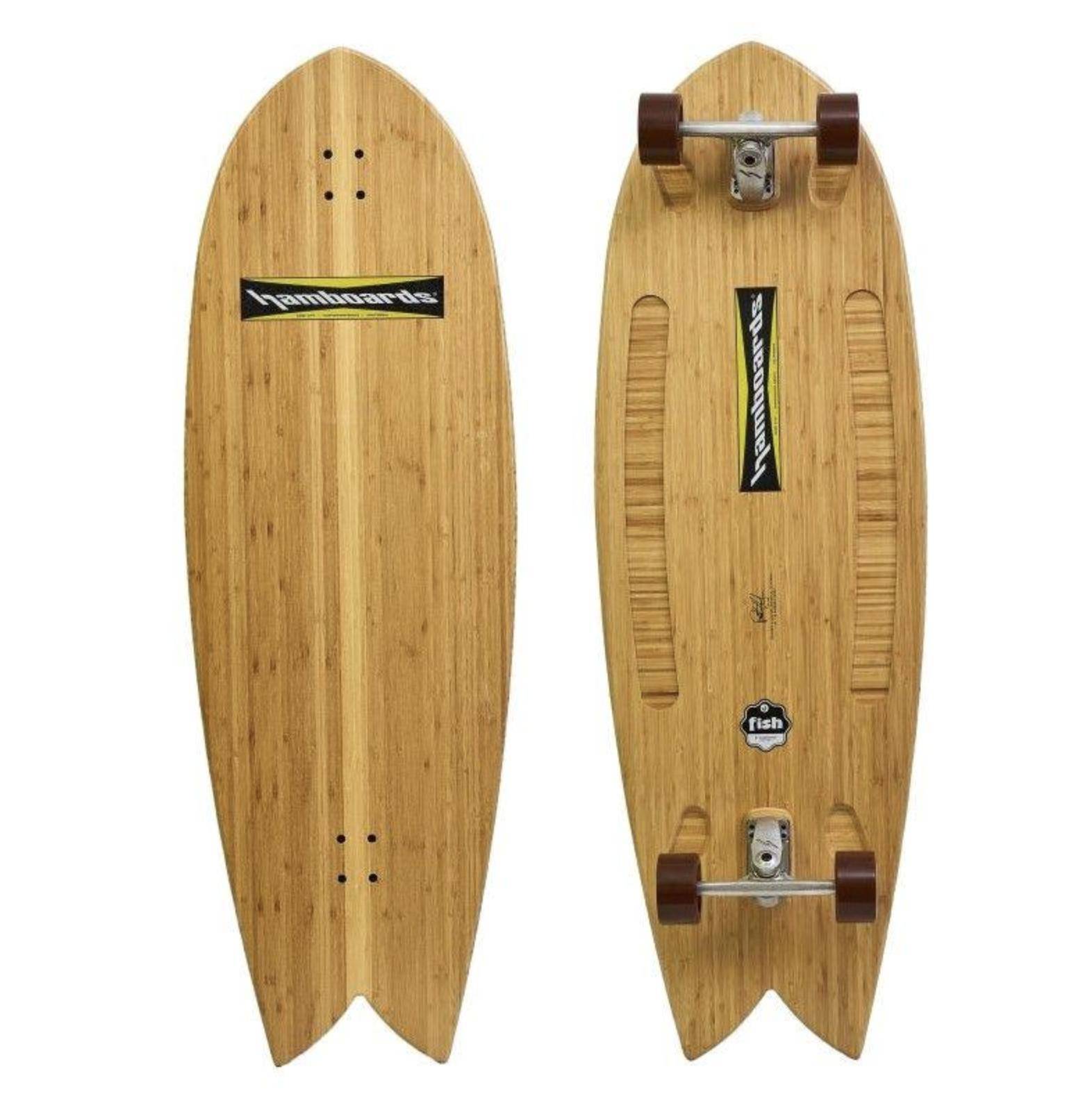 Hamboards Fish 53" Surf Skate – Perfect Cruise Experience