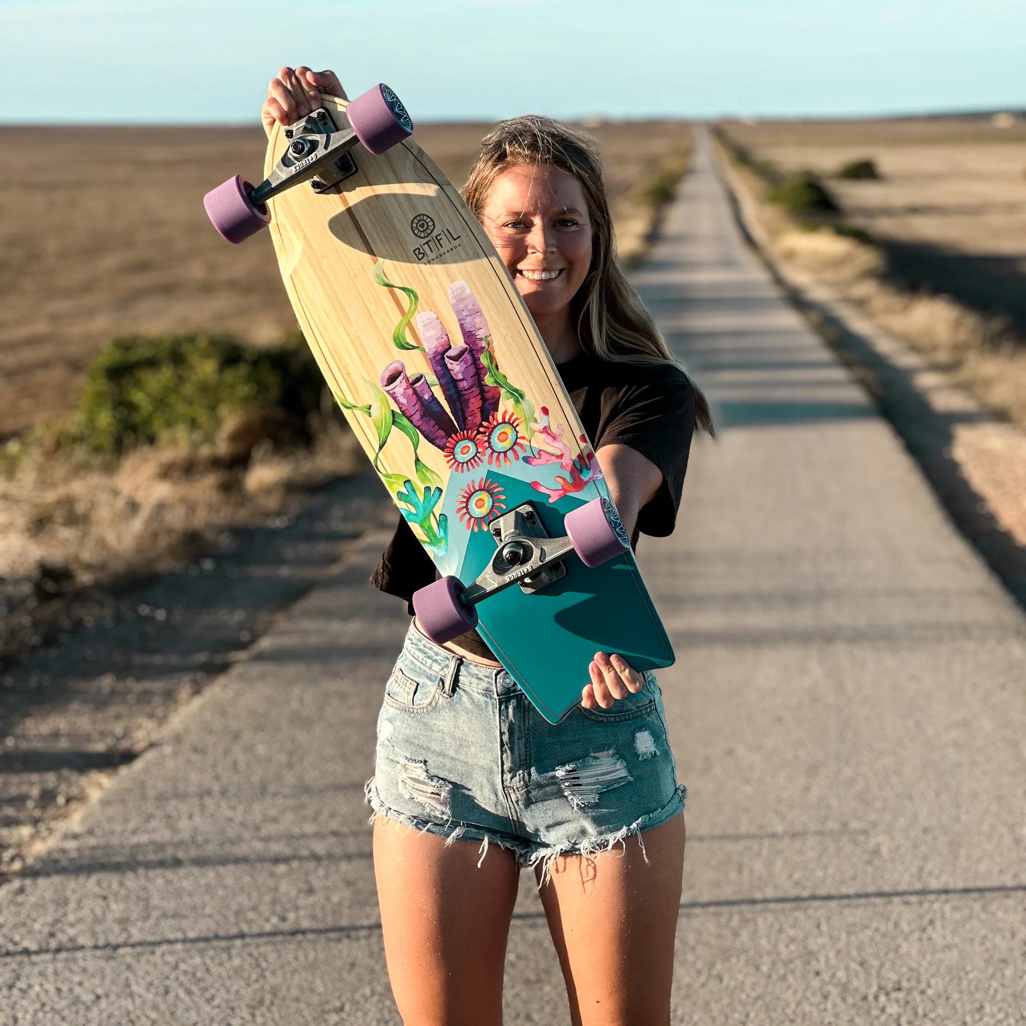 BTFL ALVAR - Surfskate Board mit Kicktail - Mooloolabas