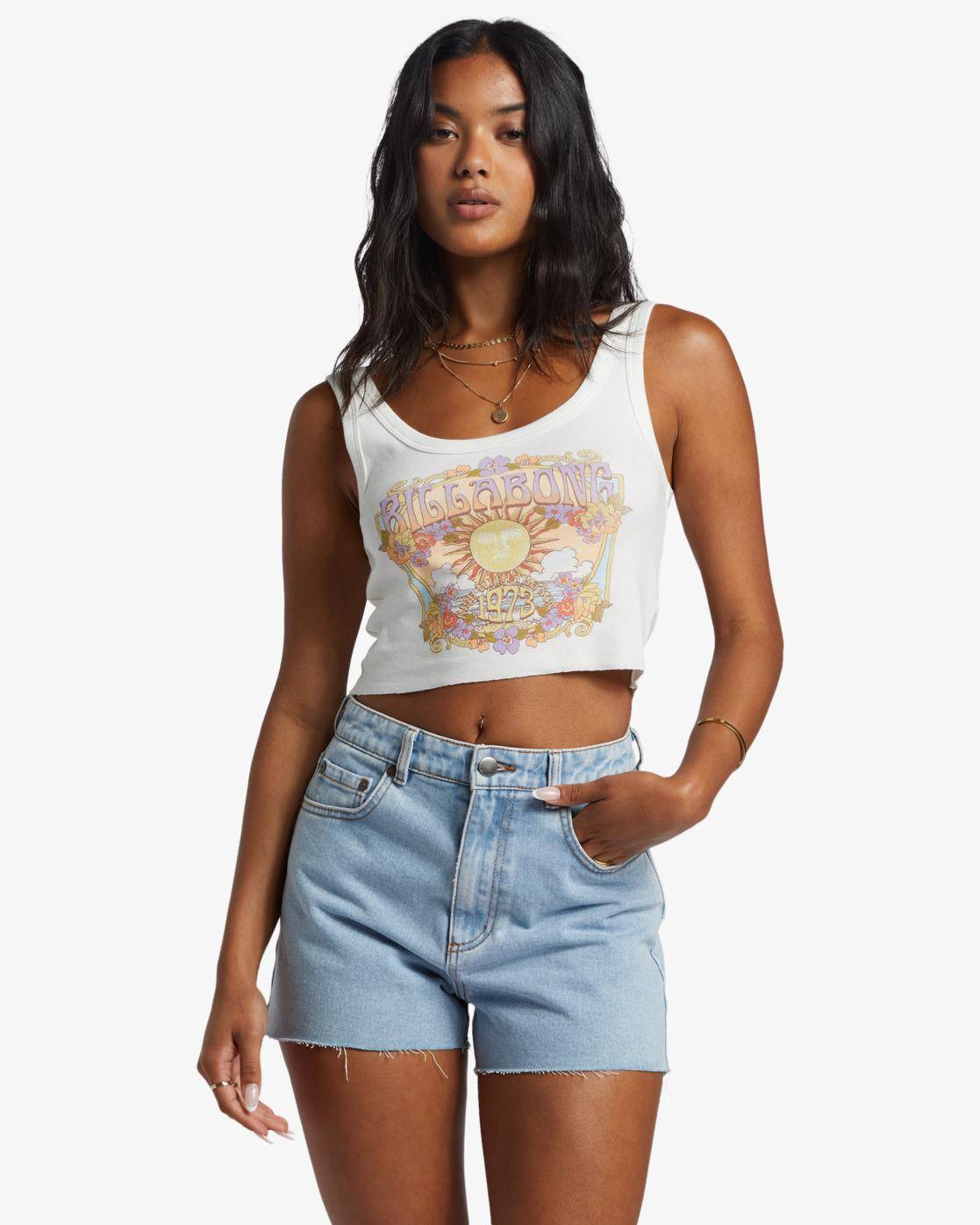 Billabong High Tide - Denim-Shorts für Frauen