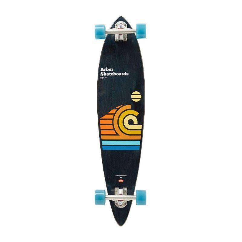 ARBOR FISH ARTIST SERIES DRAPLIN 37" LONGBOARD COMPLETE