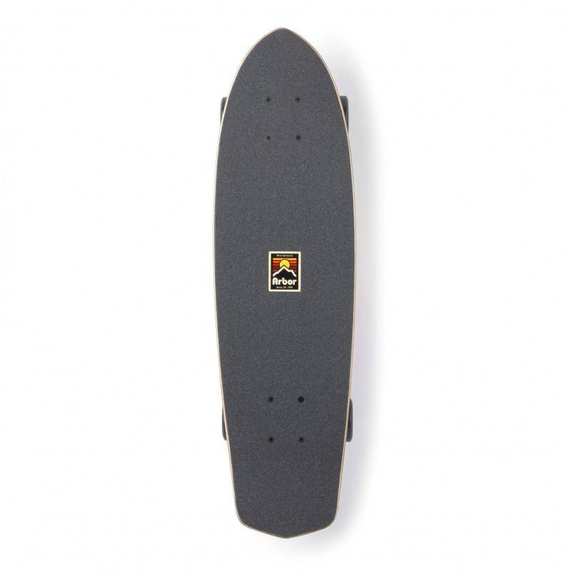 ARBOR POCKET ROCKET ARTIST SERIES DRAPLIN II 27” CRUISER SKATEBOARD COMPLETE