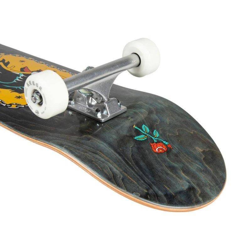 Arbor Whiskey Street Inked Complete Skateboard 8.5"