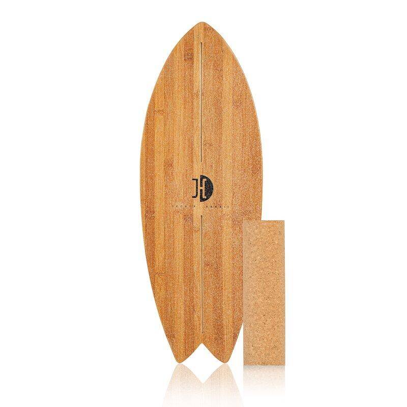 Jucker Hawaii Balanceboard Ocean Rocker Bamboo