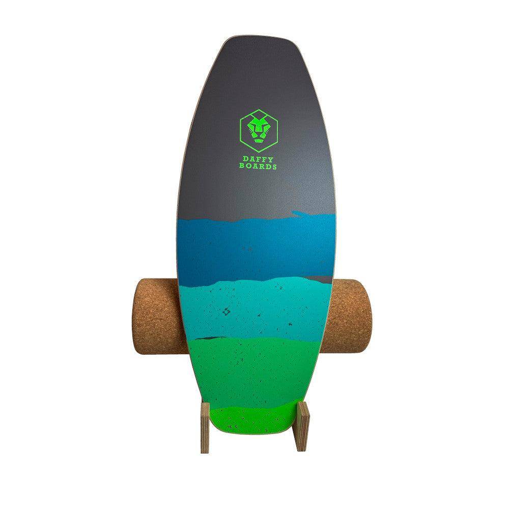 Daffy Boards Balance Board Ständer für Board &amp; Rolle - Pad