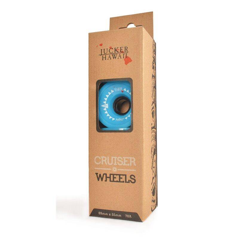 JUCKER HAWAII Longboard Wheels MANO 69mm 78A CP52 (Set of 4)