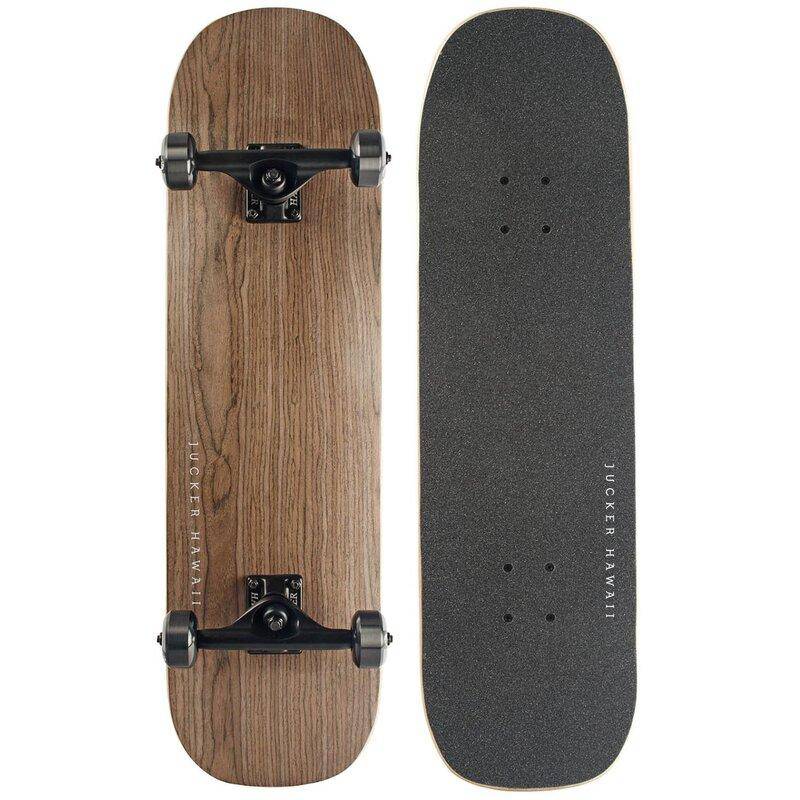 JUCKER HAWAII Skateboard NUHA 8.25" oder 8.5" Black Complete