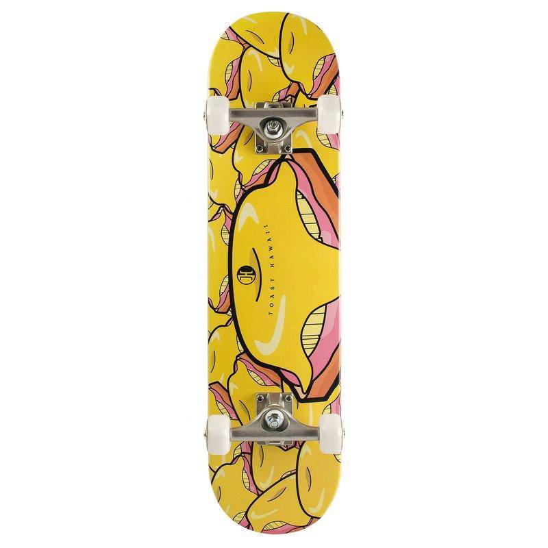 JUCKER HAWAII Skateboard TASTY TOASTS 7.75“ Complete