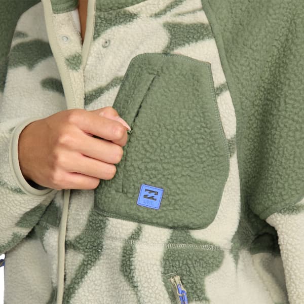 Billabong Popoyo Snap Up - Fleece-Jacke