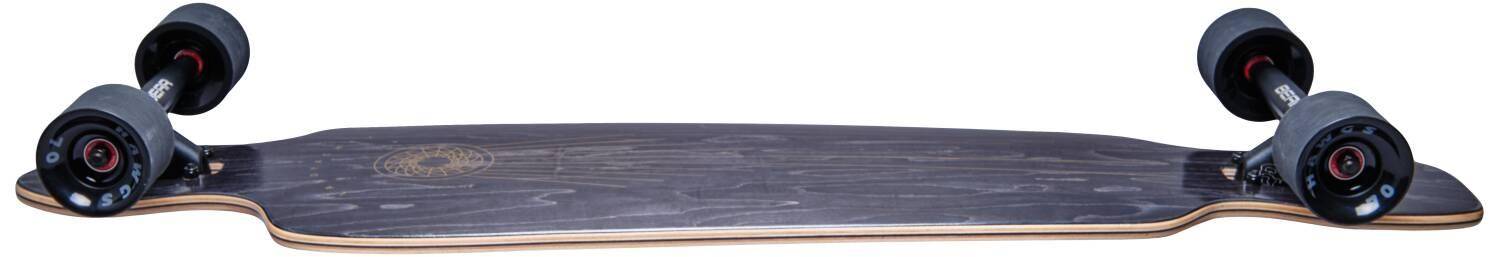 LANDYACHTZ - BATTLE AXE 38” DROP THROUGH LONGBOARD - Space Rock - Mooloolabas