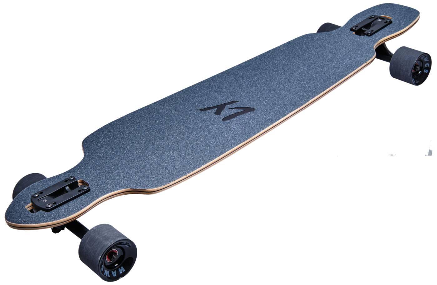 LANDYACHTZ - BATTLE AXE 38” DROP THROUGH LONGBOARD - Space Rock - Mooloolabas