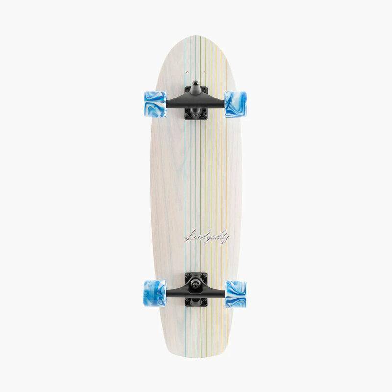 LANDYACHTZ - BUTTER WHITE OAK LINES 31" SURFSKATE