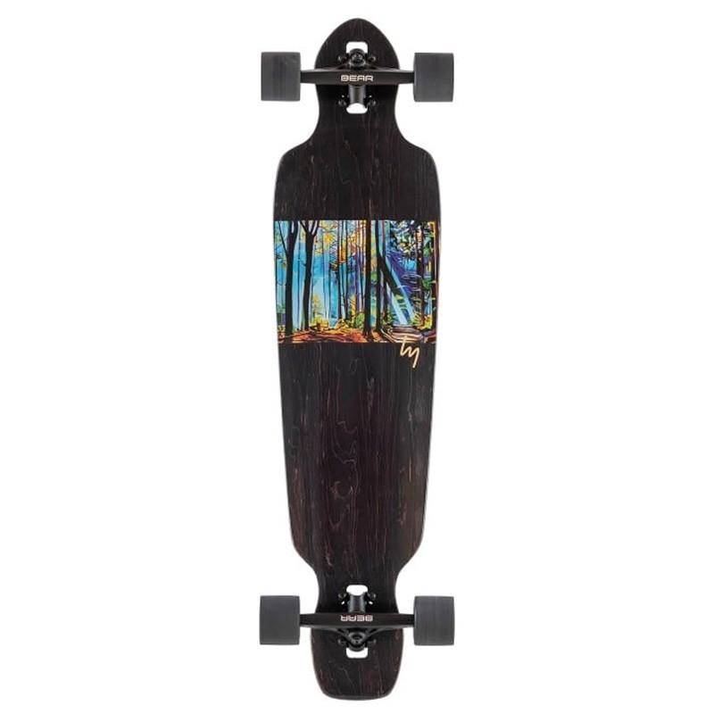 LANDYACHTZ BATTLE AXE FORREST 38" DROP THROUGH LONGBOARD COMPLETE