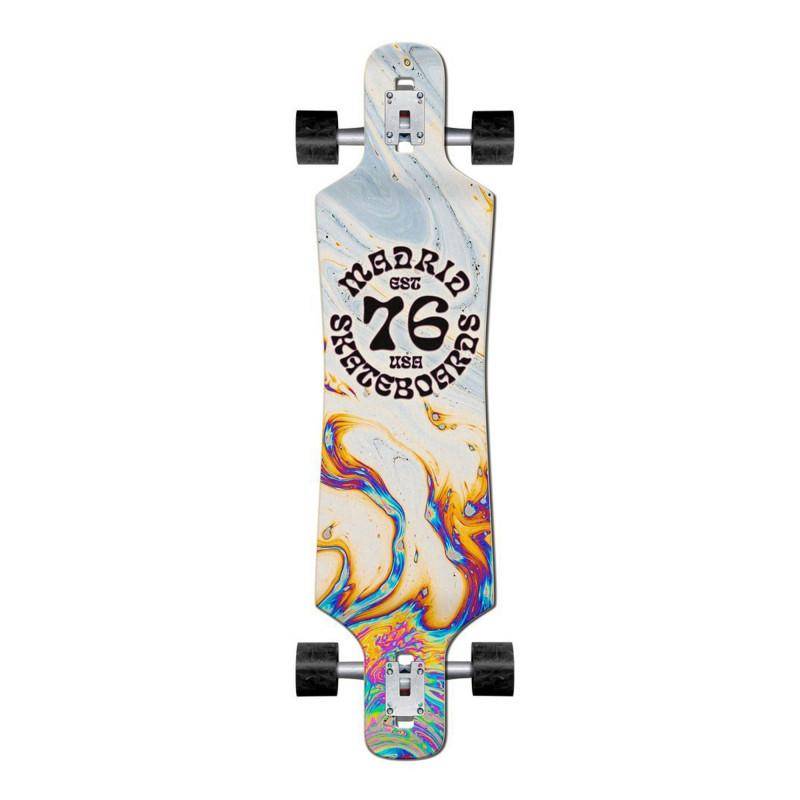 MADRID CHROMA 39" DROP THROUGH LONGBOARD COMPLETE