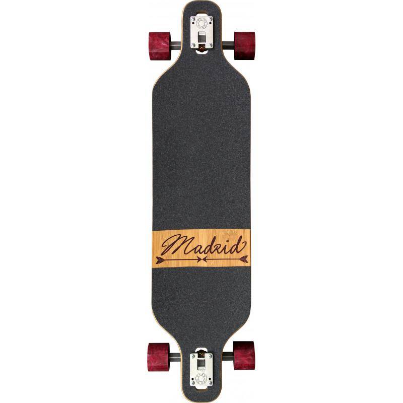 MADRID DREAM 39" INDIE BAMBOO DT - LONGBOARD COMPLETE