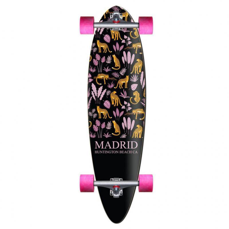 MADRID LEOPARDS 36" CRUISER LONGBOARD COMPLETE