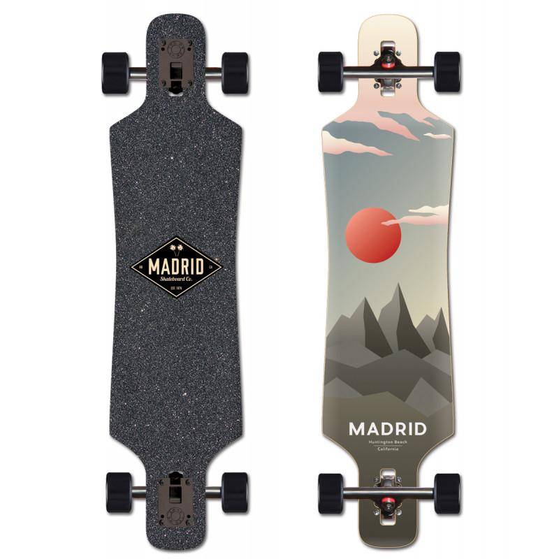 Madrid Spade Luna 39” Drop Through Longboard Complete