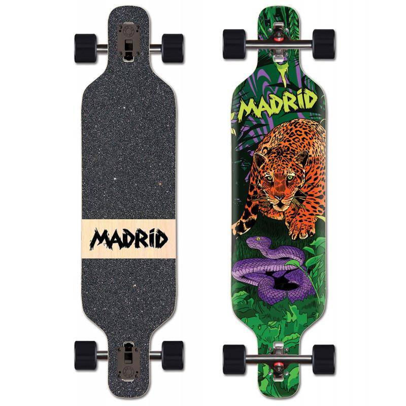 Madrid Trance Jaguar 40” Drop Through Longboard Complete
