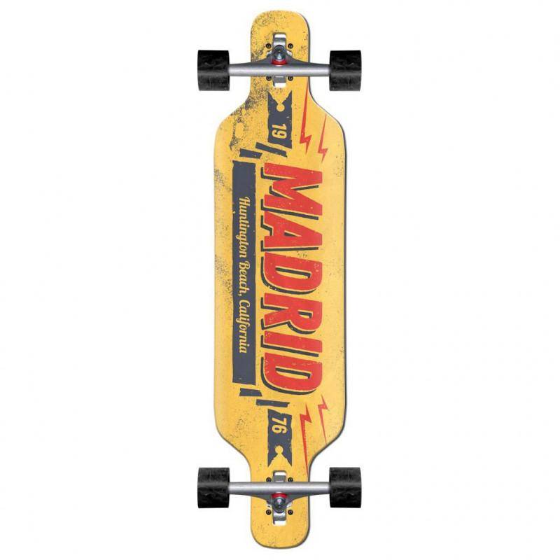 MADRID VINTAGE 40" DROP THROUGH LONGBOARD COMPLETE
