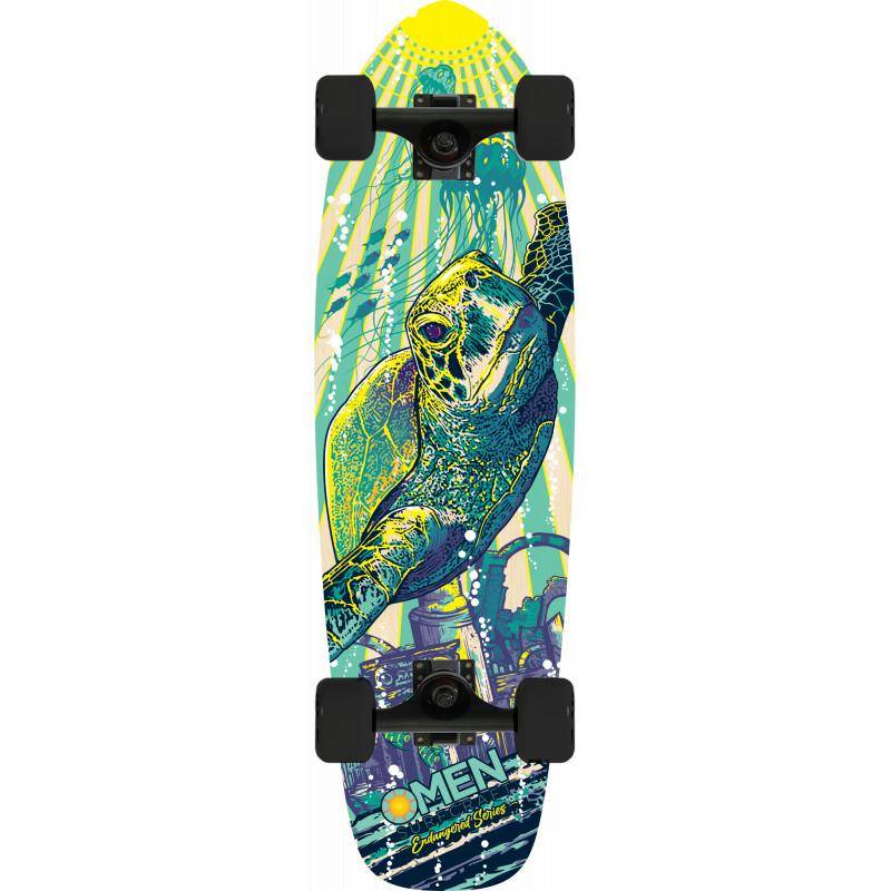 OMEN ENDANGERED SEA TURTLE 29" LONGBOARD COMPLETE