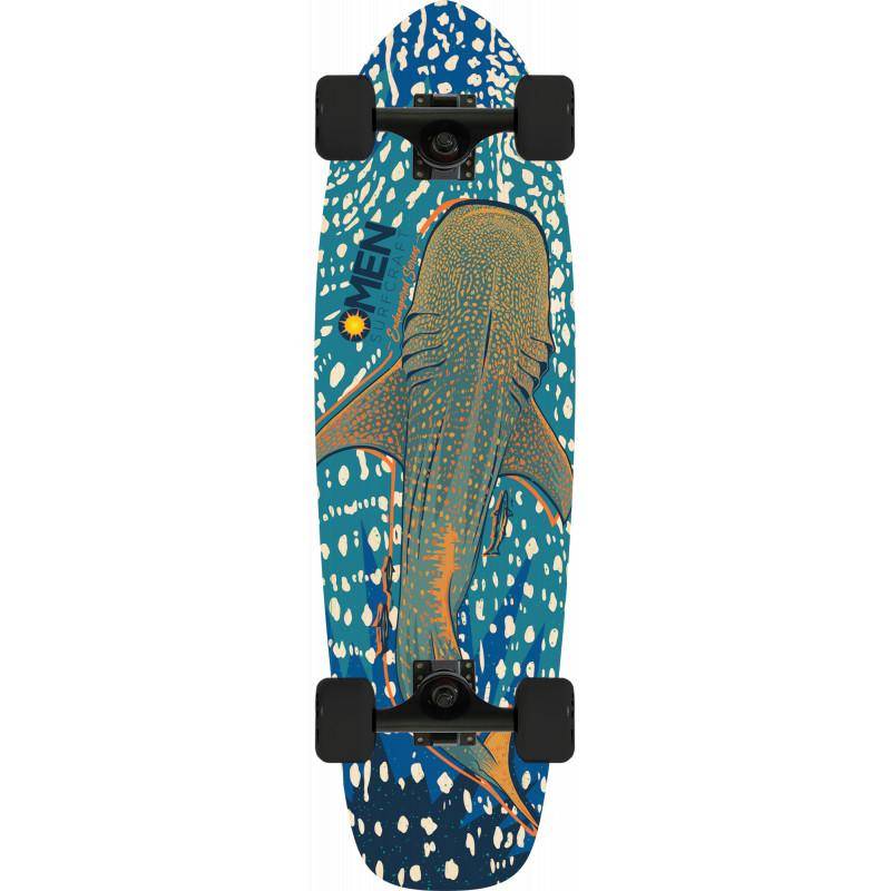 OMEN ENDANGERED WHALE SHARK 29" LONGBOARD COMPLETE