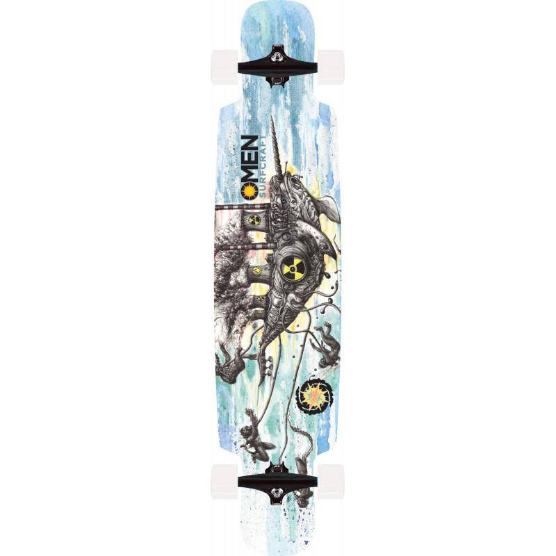 OMEN NUCLEAR NARWAHL 41.5" DROP THROUGH LONGBOARD COMPLETE