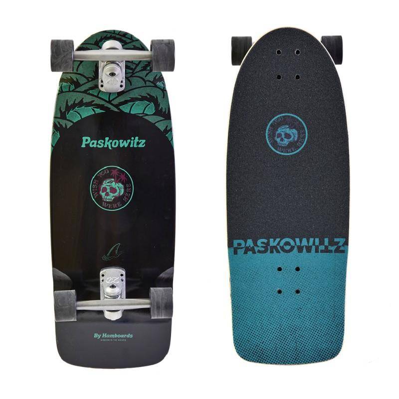 HAMBOARDS PASKOWITZ SURFSKATE 30" COMPLETE - NATIVE
