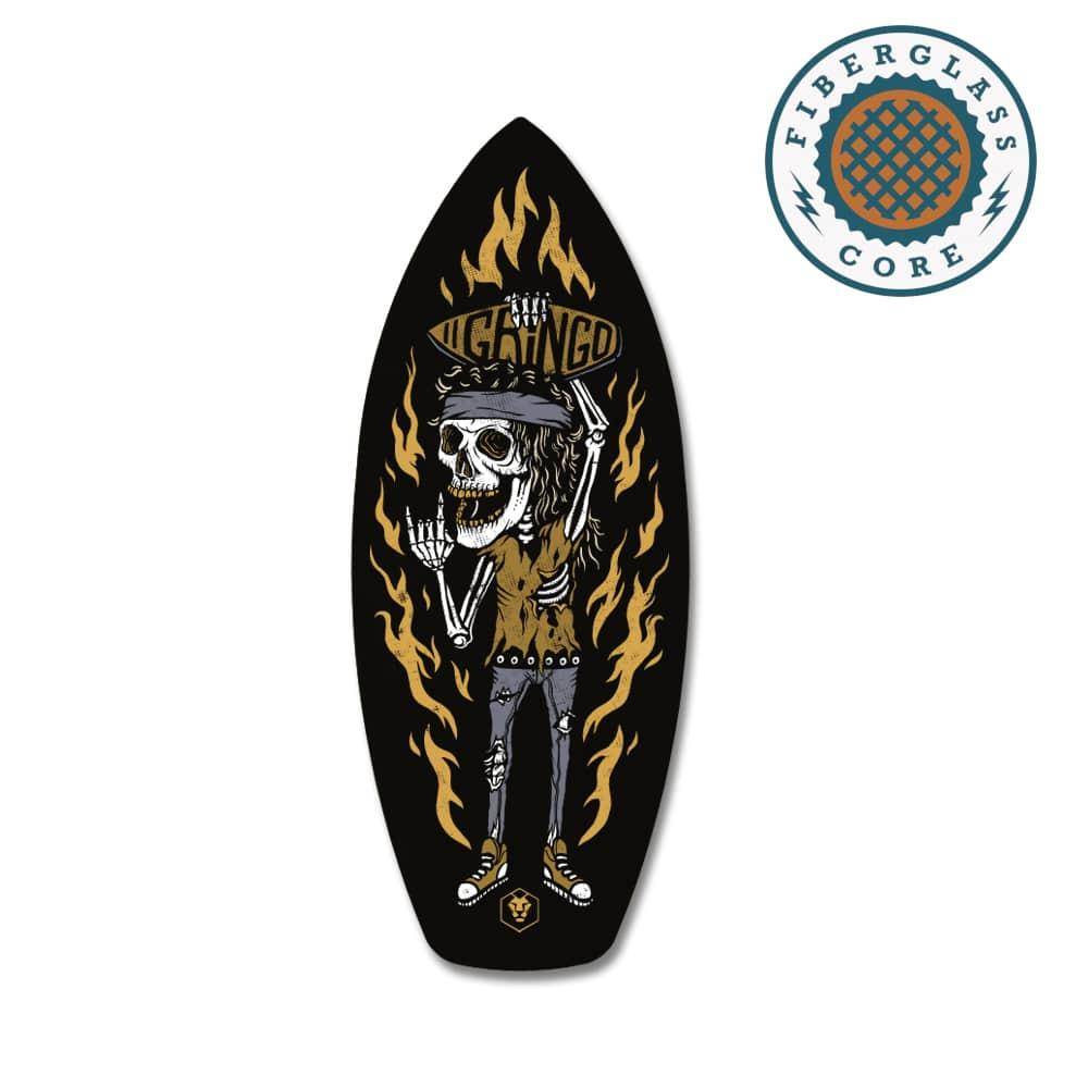 Daffy Boards Surf Style Balance Board mit Fiberglas-Kern - Design: Gringo Pro Model