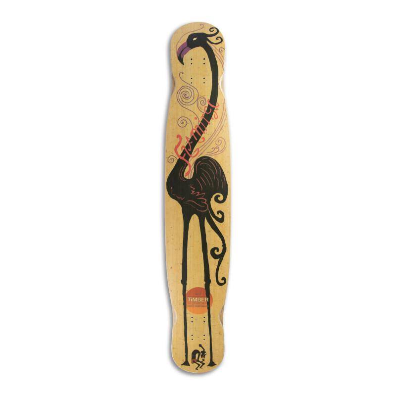 TIMBER FLAMINGO V3 48" LONGBOARD COMPLETE