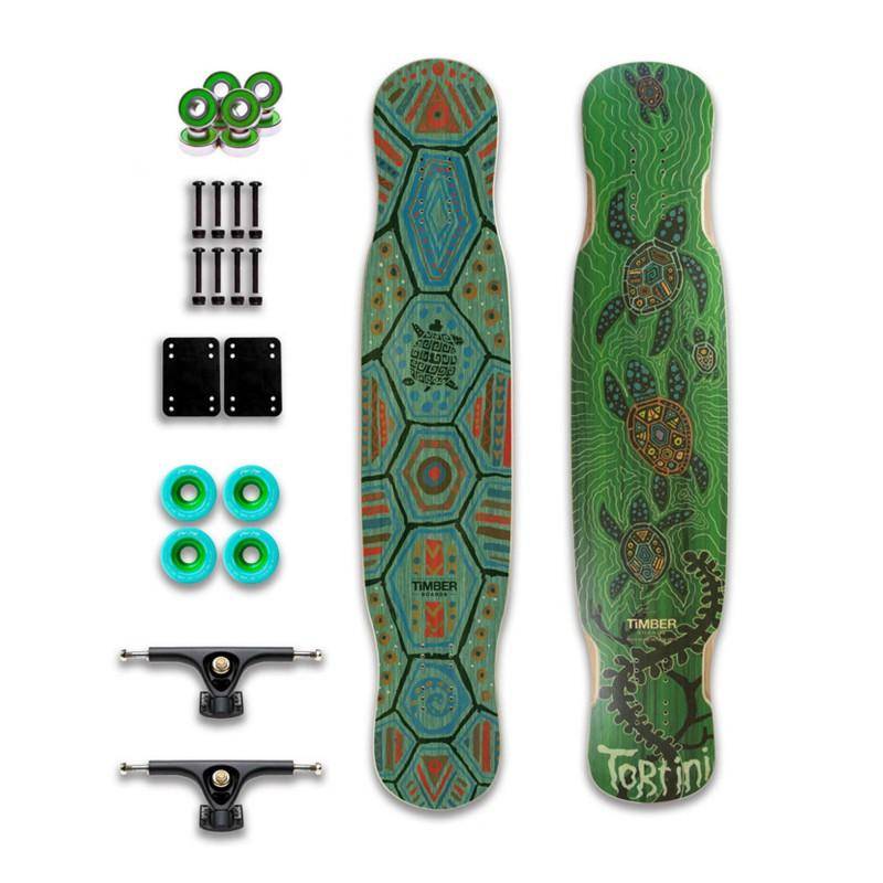 TIMBER TORTINI 43" LONGBOARD COMPLETE