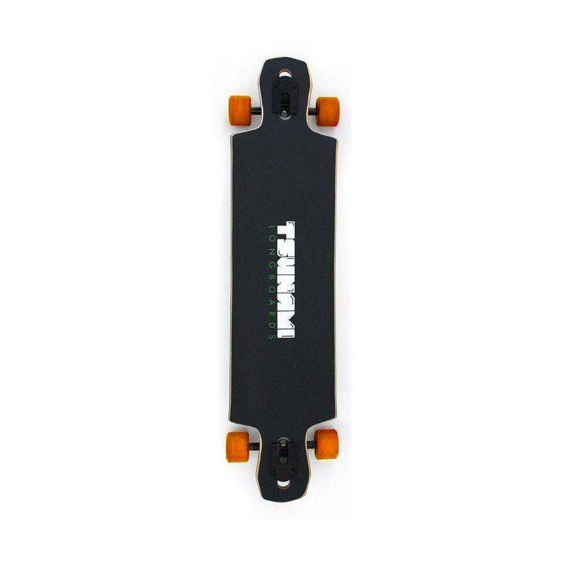 TSUNAMI OUTREACH GREEN DROPTHROUGH 40" LONGBOARD COMPLETE